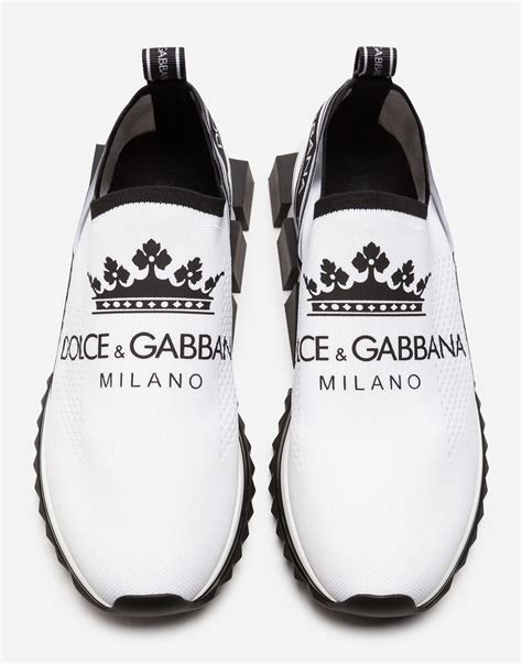 dolce gabbana printed sorrento sneakers|dolce gabbana men's sneakers sale.